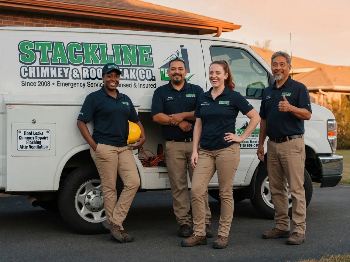 Chimney flashing repair company in Danielsville, GA